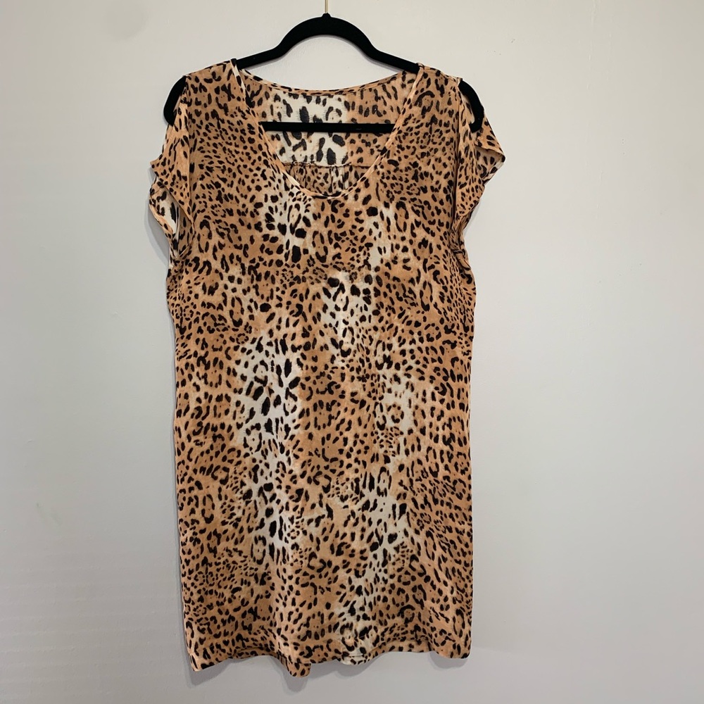 Leopard Mini Dress